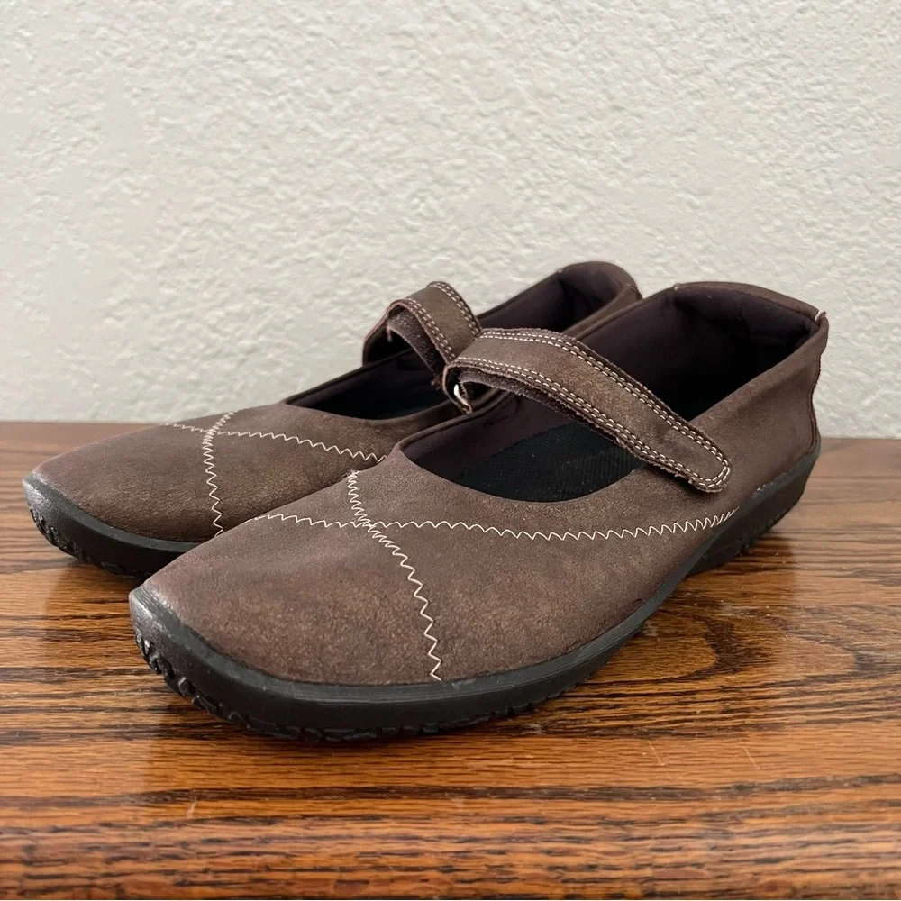 Arcopedico L18 Brown Women's Mary Jane Flats EU 43 US 12